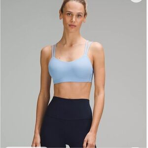 lululemon athletica Women's Athletic Shorts - Blue and sport bra  tumbler bundle